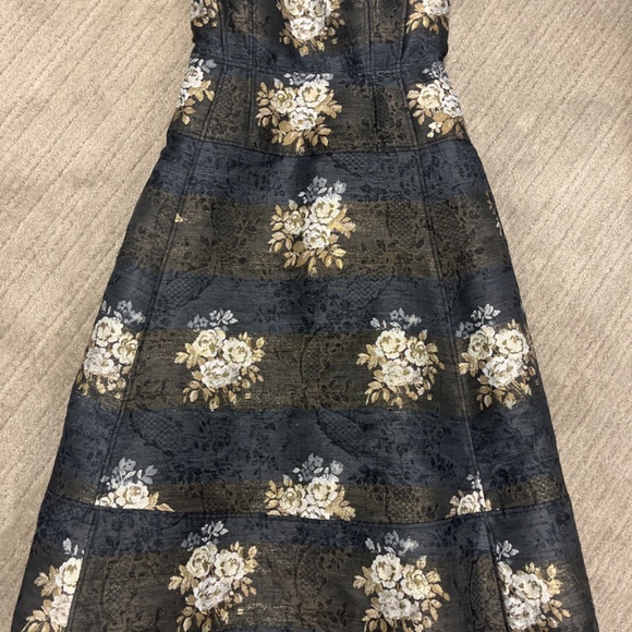 ERDEM black Doris midi dress size 6 - Picture 13 of 14